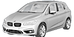 BMW F45 B1169 Fault Code